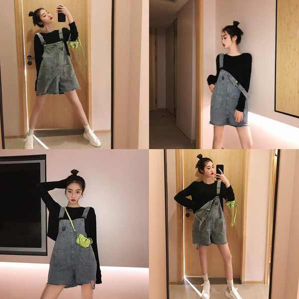 Salopetă de damă de ultimă oră în culoarea gri - model larg