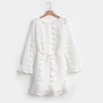 Rochie de dama modern model nou in alb-negru