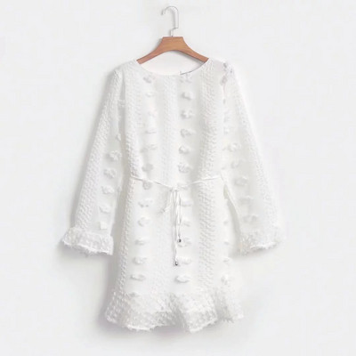 Rochie de dama modern model nou in alb-negru