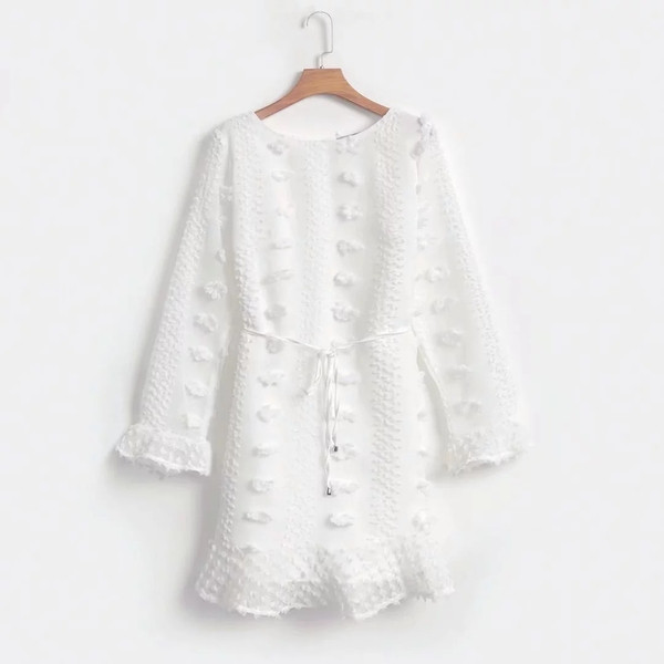 Rochie de dama modern model nou in alb-negru