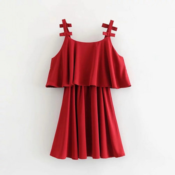 Rochie de dama cu bretele subtiri in mai multe culori