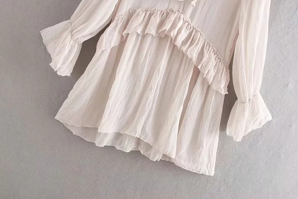 Rochie de dama decupata model nou cu cravate