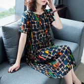 Rochie casual de dama cu decolteu O