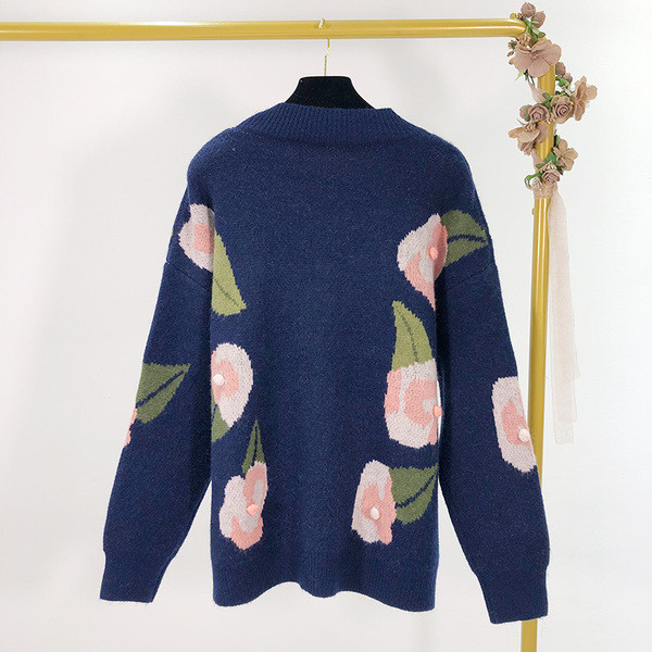 Cardigan dama cu decor - perle