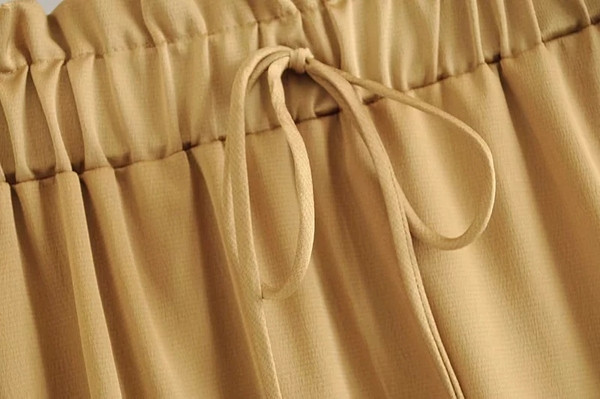 Fusta de dama eleganta model nou de culoare maro