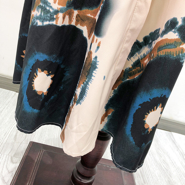 Rochie de dama lunga cu cravate in talie