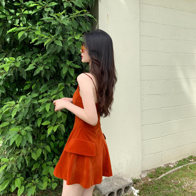 Rochie casual dama cu bretele subtiri - model croiat