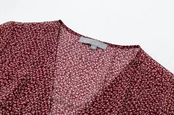 Rochie casual de dama cu maneci scurte