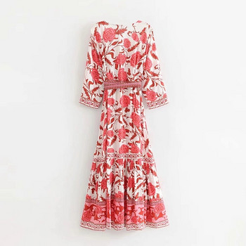 Rochie de dama eleganta model nou cu maneci lungi - doua culori