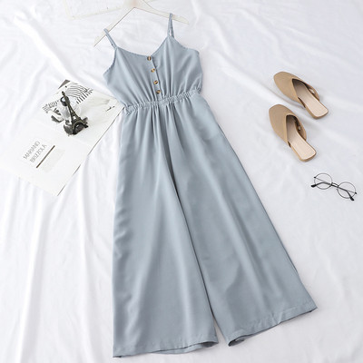 Salopeta de dama eleganta model lat cu bretele subtiri in mai multe culori