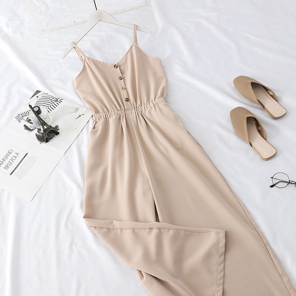 Salopeta de dama eleganta model lat cu bretele subtiri in mai multe culori