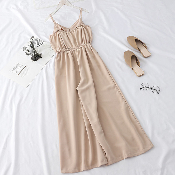 Salopeta de dama eleganta model lat cu bretele subtiri in mai multe culori