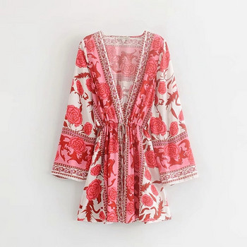 Rochie scurtă de damă modernă - două culori