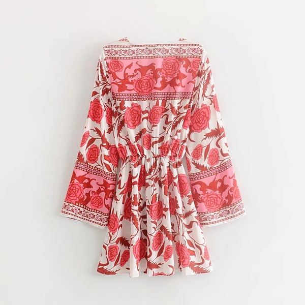 Rochie scurtă de damă modernă - două culori