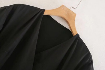 Model de croi rochie de dama elegant - culoare neagra