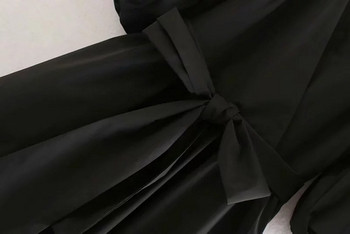 Model de croi rochie de dama elegant - culoare neagra