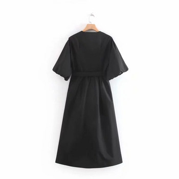 Model de croi rochie de dama elegant - culoare neagra