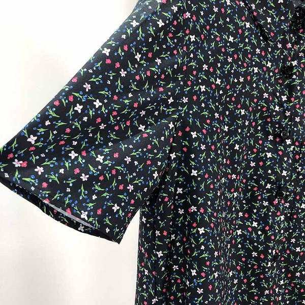 Rochie scurta casual cu nasturi