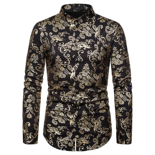 Cămașă modernă pentru bărbați cu mâneci lungi și guler clasic în trei culori