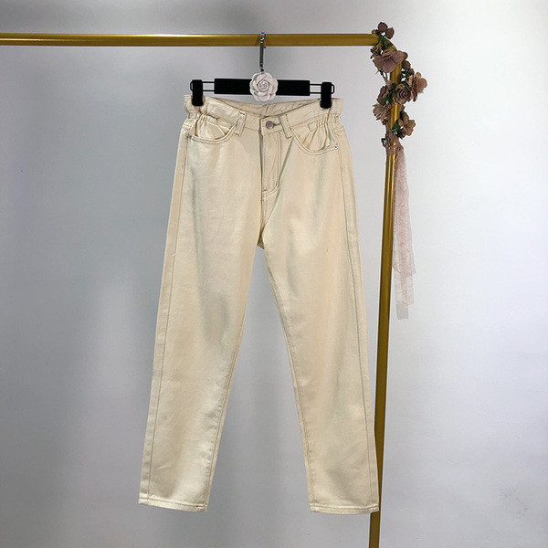 Blugi de dama cu elastic in talie