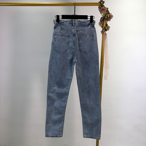 Blugi de dama cu elastic in talie