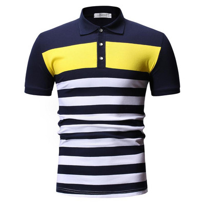 Alkalmi férfi póló klasszikus gallérral három színben