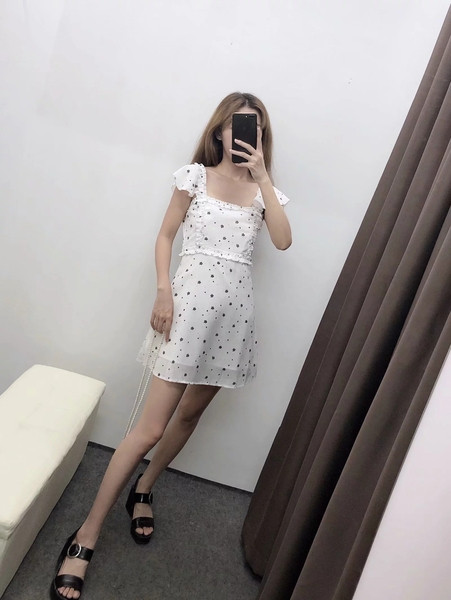 Rochie casual de dama model nou alb