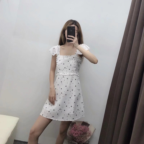 Rochie casual de dama model nou alb