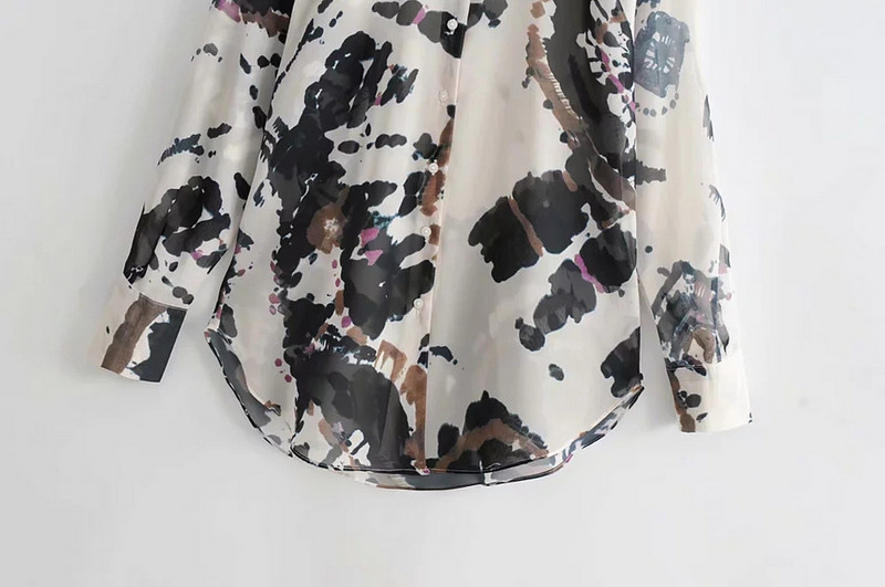 Női ing rátéttel, klasszikus gallérral