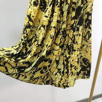 Fusta de dama lunga cu talie elastica