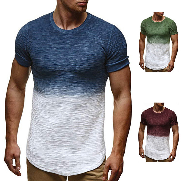 Alkalmi férfi rövid ujjú póló három színben