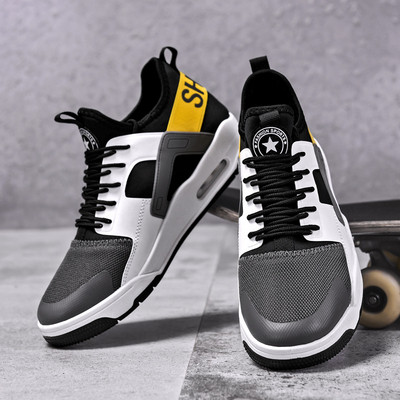 ÚJ modell vastag talpú férfi tornacipő három színben