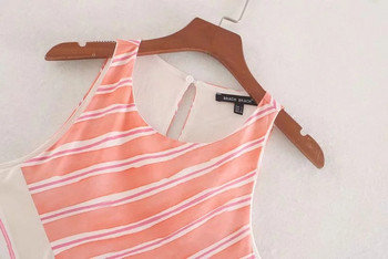 Női ruha O-nyakú - széles modell