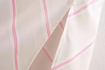 Női ruha O-nyakú - széles modell