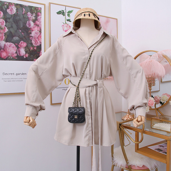 Új modell női szett ing + nadrág - többféle színben