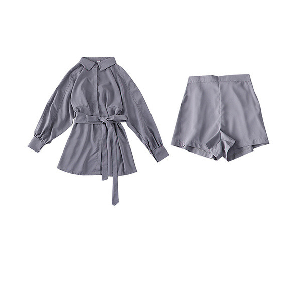 Új modell női szett ing + nadrág - többféle színben