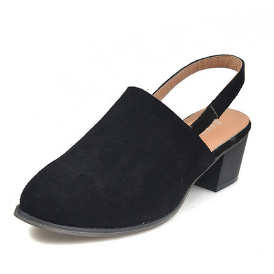 Pantofi moderni de dama cu toc in trei culori