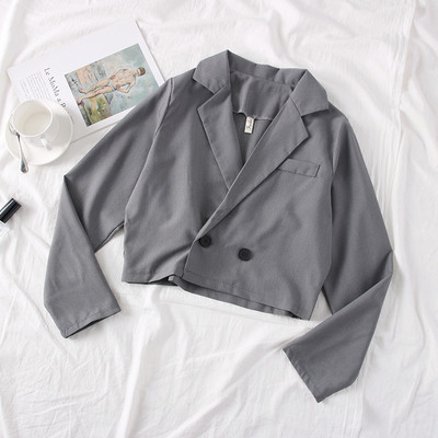 Modern női kabát fehér, fekete, barna és szürke színekben