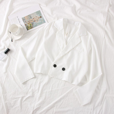 Modern női kabát fehér, fekete, barna és szürke színekben