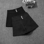 Divatos női nadrág két színben, magas derékkal