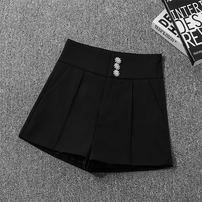 Divatos női nadrág két színben, magas derékkal