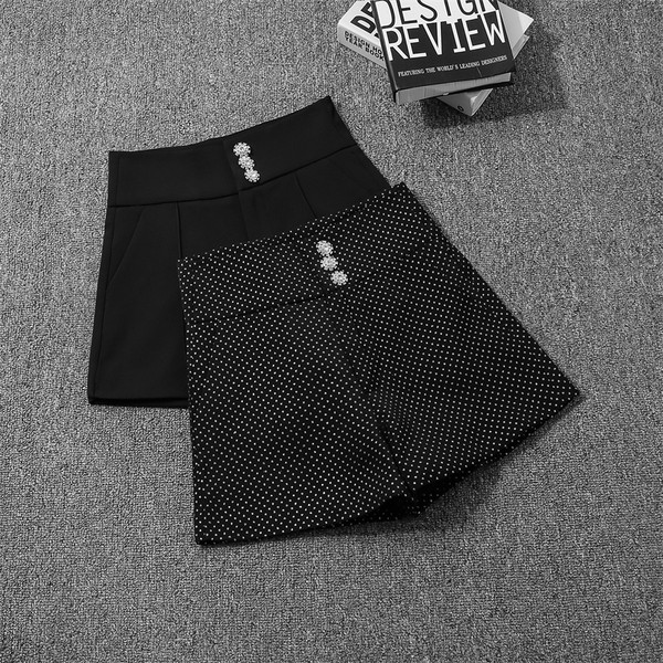 Divatos női nadrág két színben, magas derékkal