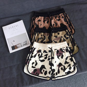 Pantaloni scurți casual de damă în trei culori cu model tigru