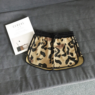 Pantaloni scurți casual de damă în trei culori cu model tigru