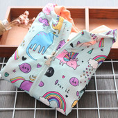 Jachetă pentru copii modernă model nou pentru fete în albastru