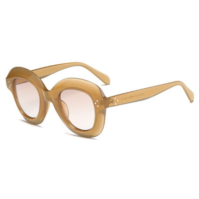 Ochelari de soare rotunzi moderni de dama in mai multe culori