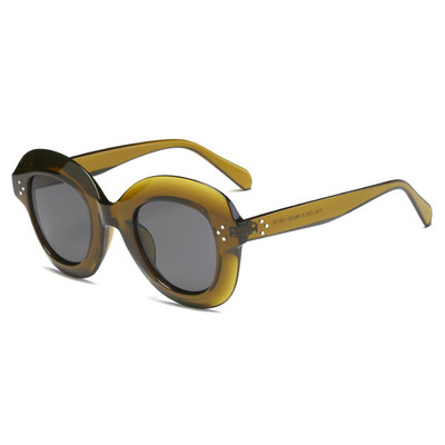 Ochelari de soare rotunzi moderni de dama in mai multe culori