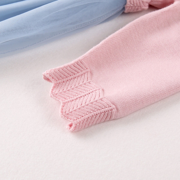 Rochie modernă pentru copii pentru fete - culoare roz