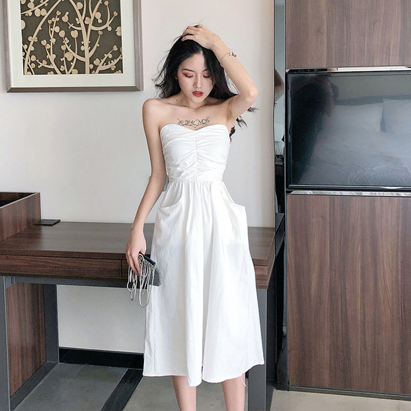 Rochie moderna de dama in trei culori - model croiat