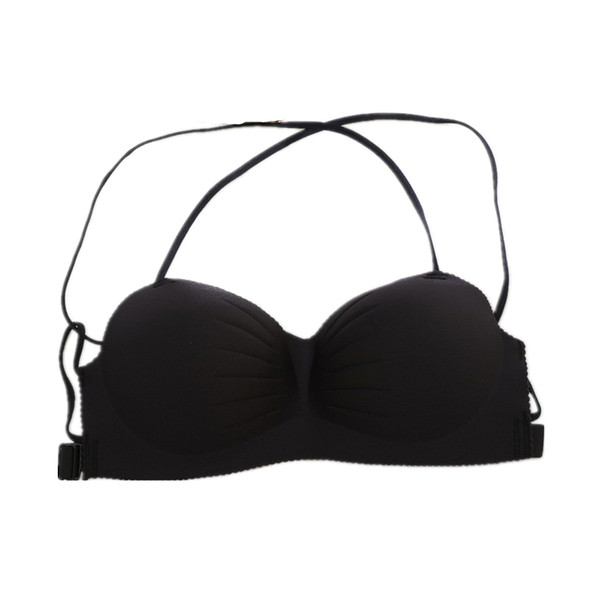 Sutien de damă modern în bej și negru